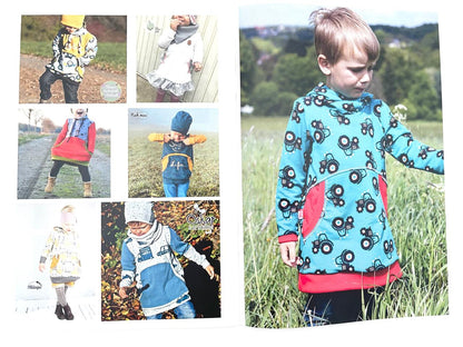 From Heart to Needle Schnittmuster Hoodie & Kleid "Noah & Nele"