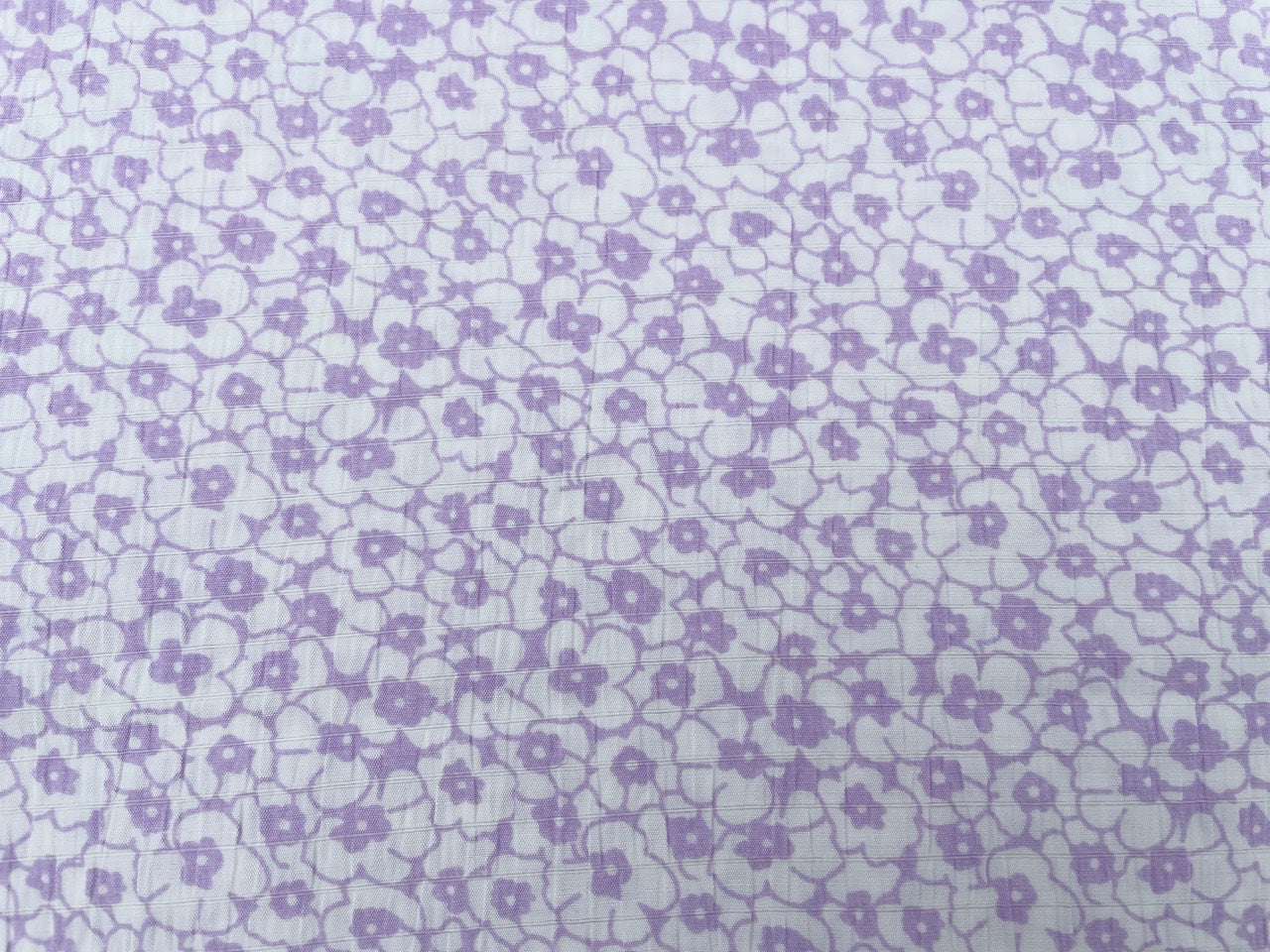 Seersucker "Kleine Blüten"