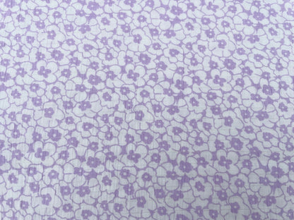 Seersucker "Kleine Blüten"