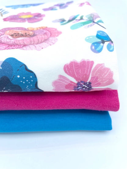 Stoffpaket "Flower Power"