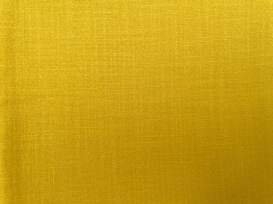 Baumwoll Leinen Gelb Zuschnitt 70cm x 140cm