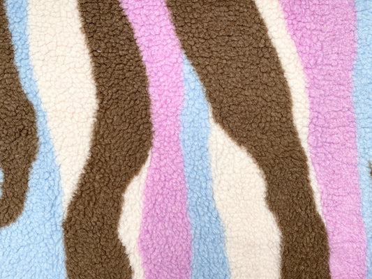 Teddy Stoff "Swirl" Multicolor