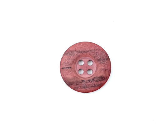 Knopf "Marmoriert" 2,5cm Rosenholz