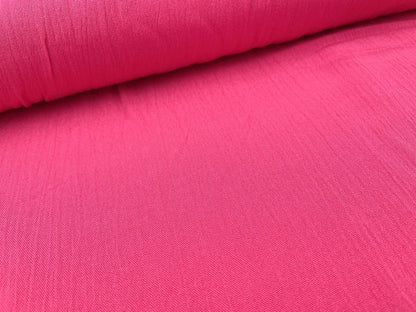 Viskose Krepp Pink