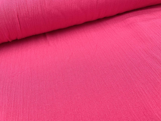 Viskose Krepp Pink