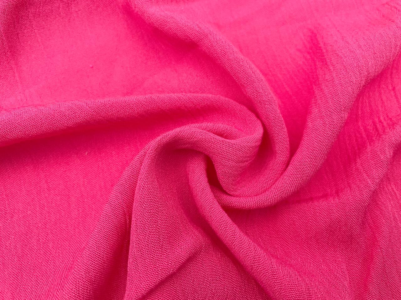 Viskose Krepp Pink