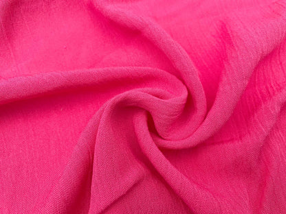 Viskose Krepp Pink
