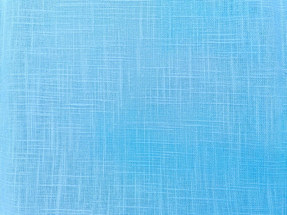 Viskose Leinen Hellblau Reststück 70cm x 135cm