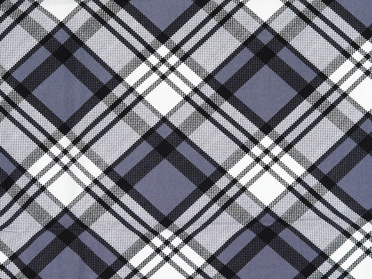 Viskose Popeline "Prince of Wales Check"