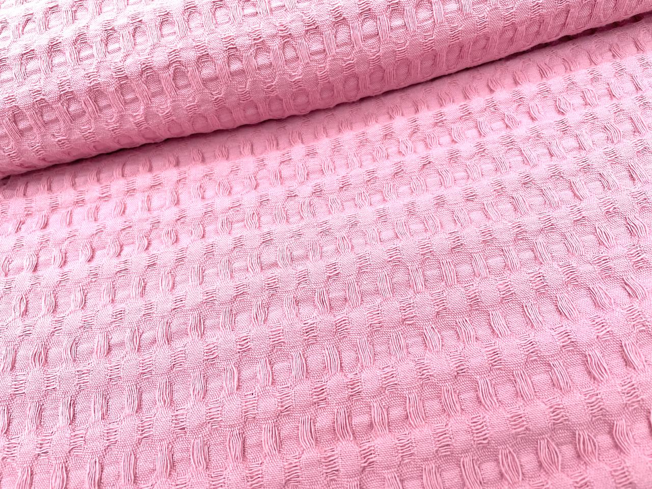 Waffelpiqué Rosa