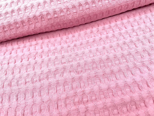 Waffelpiqué Rosa