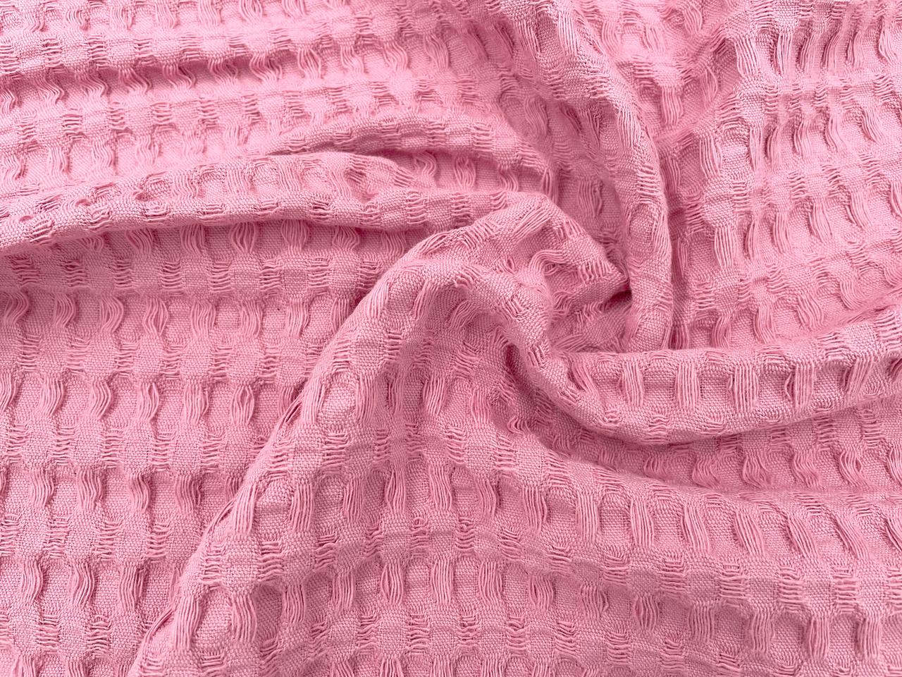 Waffelpiqué Rosa