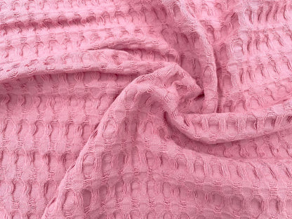 Waffelpiqué Rosa