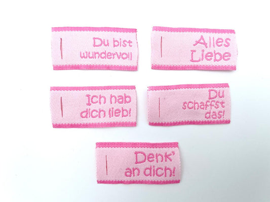 Weblabel Set "Schlitz"