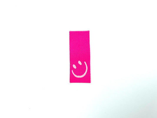 Weblabel "Smiley" Pink