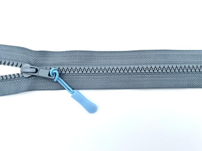 Zipper Schlaufe Hellblau