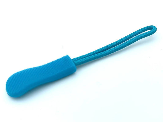 Zipper Schlaufe Türkisblau
