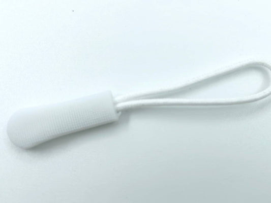 Zipper Schlaufe Weiß